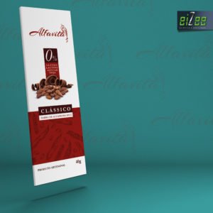 Embalagem alimento chocolate